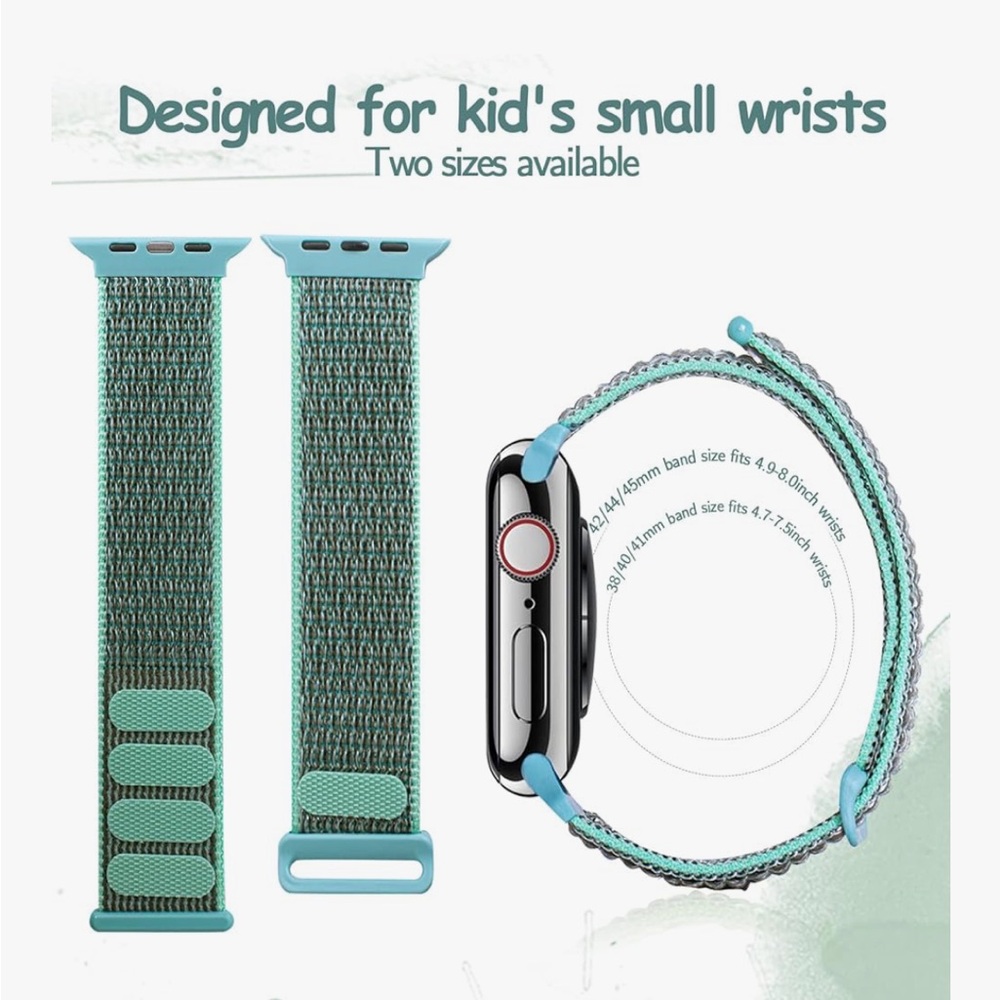 Kids' Teal Smartwatch Band
